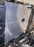 Full bed heat shield installed on CFMOTO U10 Pro Highland dump bed reducing heat transfer to plastic bed surface